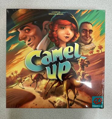 copy_Camel Up (2 Edition) Уцінка! Надірваний і прим'ятий кут коробки, прим'ята задня кришка коробки