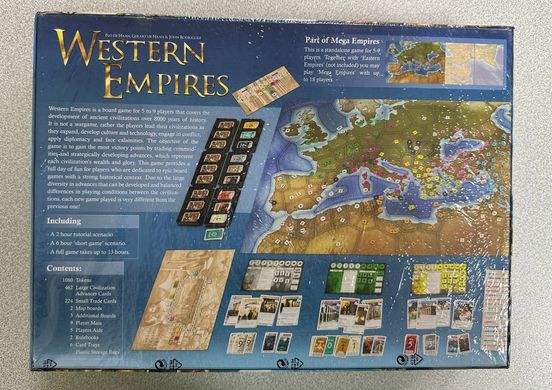 Western Empires Уцінка! Пошкоджена задня кришка