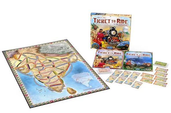 Ticket to Ride: India & Switzerland \ Квиток на потяг: Індія та Швейцарія