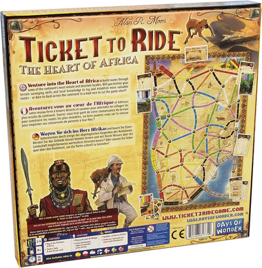 Ticket to Ride: The Heart of Africa \ Квиток на потяг: Серце Африки