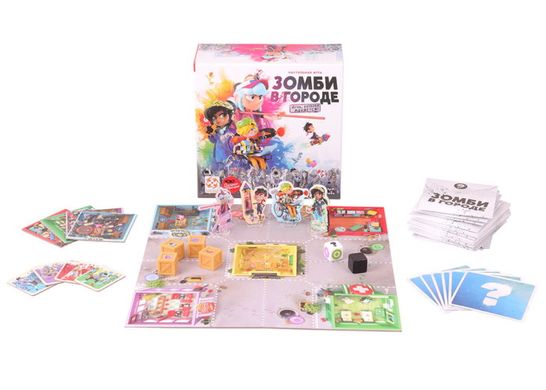 Настольная игра Зомби в городе (Zombie Teenz Evolution)