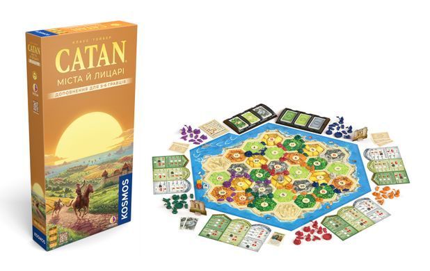 CATAN: Міста й лицарі. Доповнення для 5&ndash;6 гравців (Catan: Cities & Knights &ndash; 5-6 Player Extension)