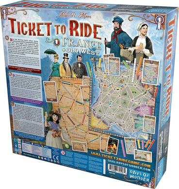 Ticket to Ride: France & Old West (Квиток на поїзд: Франція і Старий Захід)