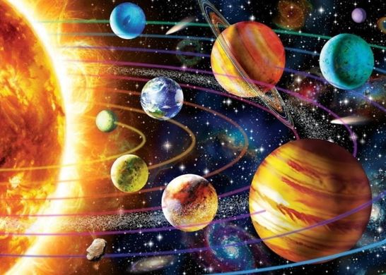 Пазл Неонова серія: Сонячна система, 1000 ел.