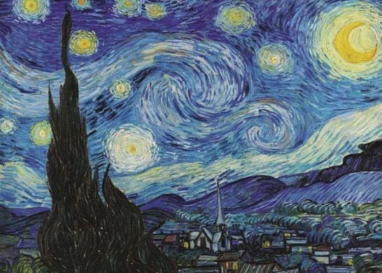 Пазл "Зоряна ніч, 1889, Ван Гог" 1000 ел.