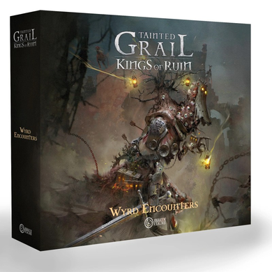 Tainted Grail - King of ruin (Kickstarter edition) + Набір мініатюр - Wyrd Encounters + Плеймат  King of ruin+ Black Goat