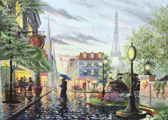 Пазл "Літній дощ, Париж" 2000 ел.