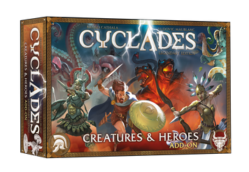 Кіклади. Легендарне видання - Монстри і герої (Cyclades: Creatures & Heroes)