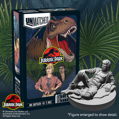 Unmatched Jurassic Park - Sattler vs. T-Rex